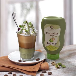 OBJEDNÁVEJ, DOKUD JE SKLADEM! 🎉 Pistáciová poleva Scyavuru 500 g – luxusní sladká omáčka z pravých sicilských pistácií,...