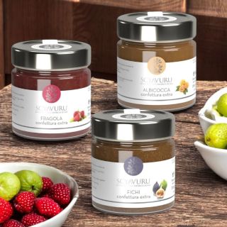 🍓🍑🌿 Ovocná chuť Sicílie ve skleničce! Objevte kouzlo tradičních sicilských džemů Scyavuru – vyráběných s láskou, bez...