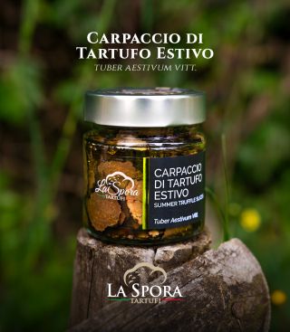 Carpaccio z letního lanýže v olivovém oleji – bez barviv a konzervantů, přímo od výrobce na váš stůl! Jemné plátky lanýže...